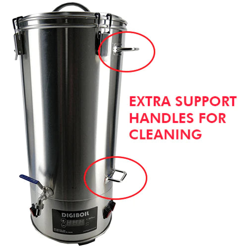 35L DigiBoil - 2400watt (1900w+500w) Digital 220-240V