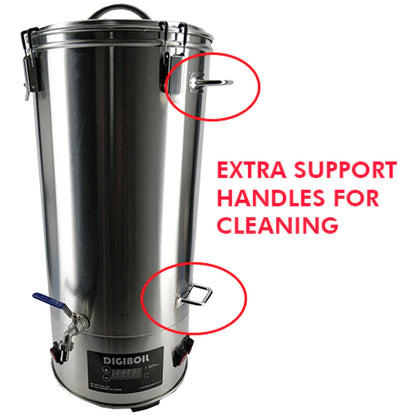 35L DigiBoil - 2400watt (1900w+500w) Digital 220-240V