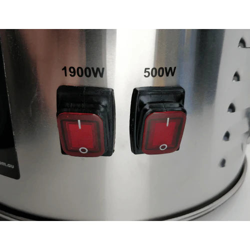 35L DigiBoil - 2400watt (1900w+500w) Digital 220-240V