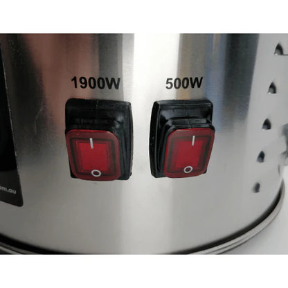 35L DigiBoil - 2400watt (1900w+500w) Digital 220-240V