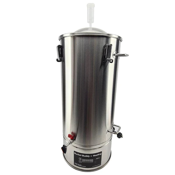 35L SS Bucket Buddy with Heating - Integrated 36 Watt Element 220-240V AC
