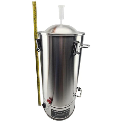 35L SS Bucket Buddy with Heating - Integrated 36 Watt Element 220-240V AC