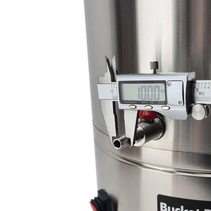 35L SS Bucket Buddy with Heating - Integrated 36 Watt Element 220-240V AC
