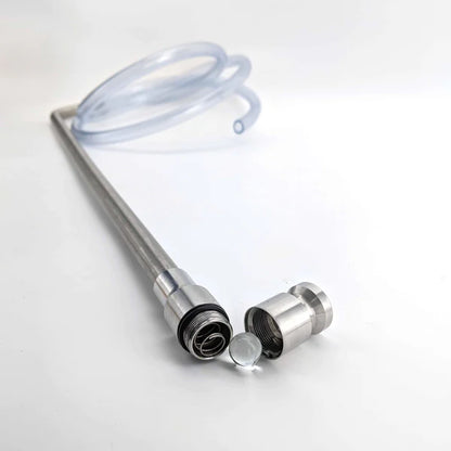 57cm Stainless Siphon with 1.5m Heavy Duty Silicone Tube (10mm ID)
