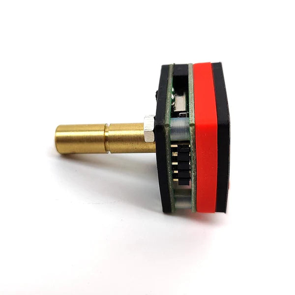8mm (5/16) Male duotight x Mini Digital Gauge 27mm x 27mm x 8mm - 0-100psi