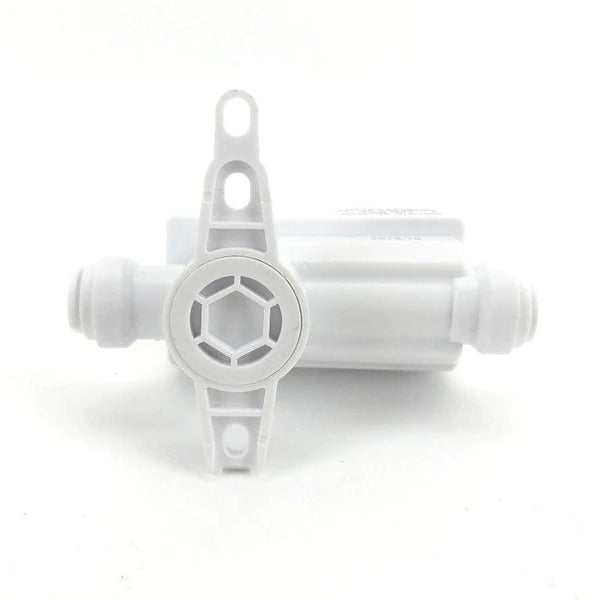 8mm duotight - Inline Regulator with integrated gauge (white) 0-60psi