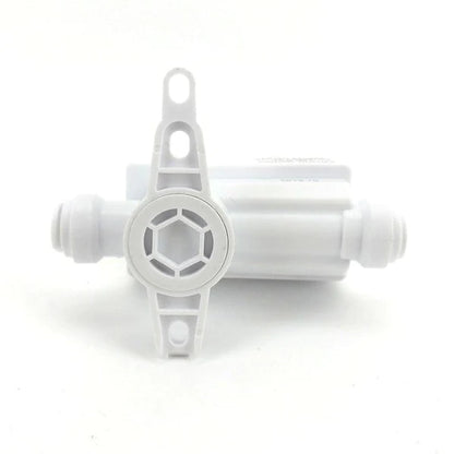 8mm duotight - Inline Regulator with integrated gauge (white) 0-60psi