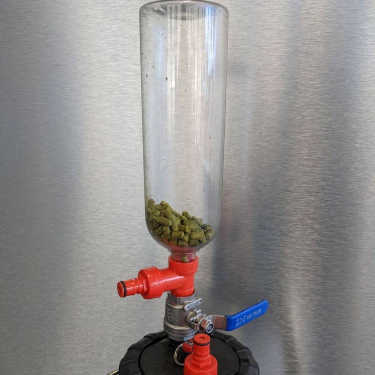 Female Ball Valve - Dry Hop Device for FermZilla
