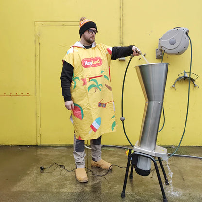 Electric Fruit Crusher - Stainless Steel