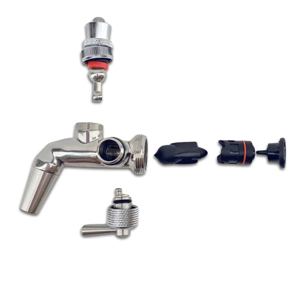 Stainless Steel Flow Control Beer Tap - Nukatap FC (Gen 2)