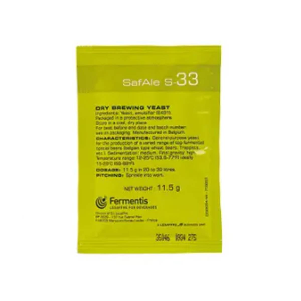 S 33 - Fermentis