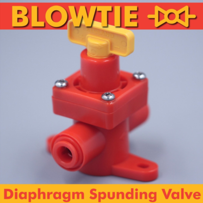 BlowTie Diaphragm Spunding Valve - Adjustable Pressure Relief Valve