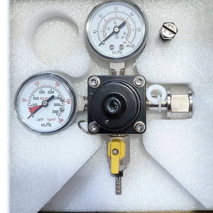 Co2 Regulator Dual Gauge