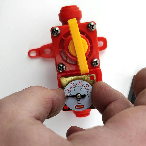 duotight - BlowTie 2 with Integrated Gauge 0-15psi