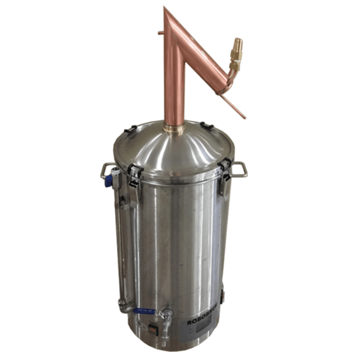 35L AlcoEngine Distillation Lid - Suits 35L Digiboil Robobrew BrewZilla - 47mm Hole