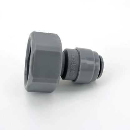 duotight 8mm (5/16") Push In Fitting to 5/8" BSP thread to keg coupler or tap shank