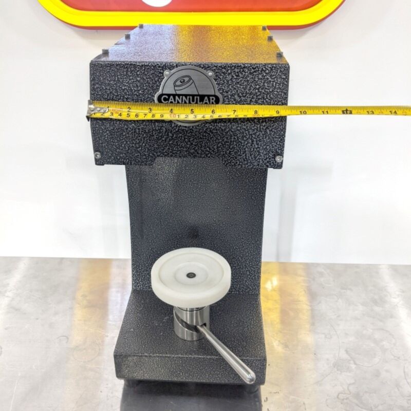 Cannular Compact Semi-Auto Canning Machine - Bench-top Can Seamer