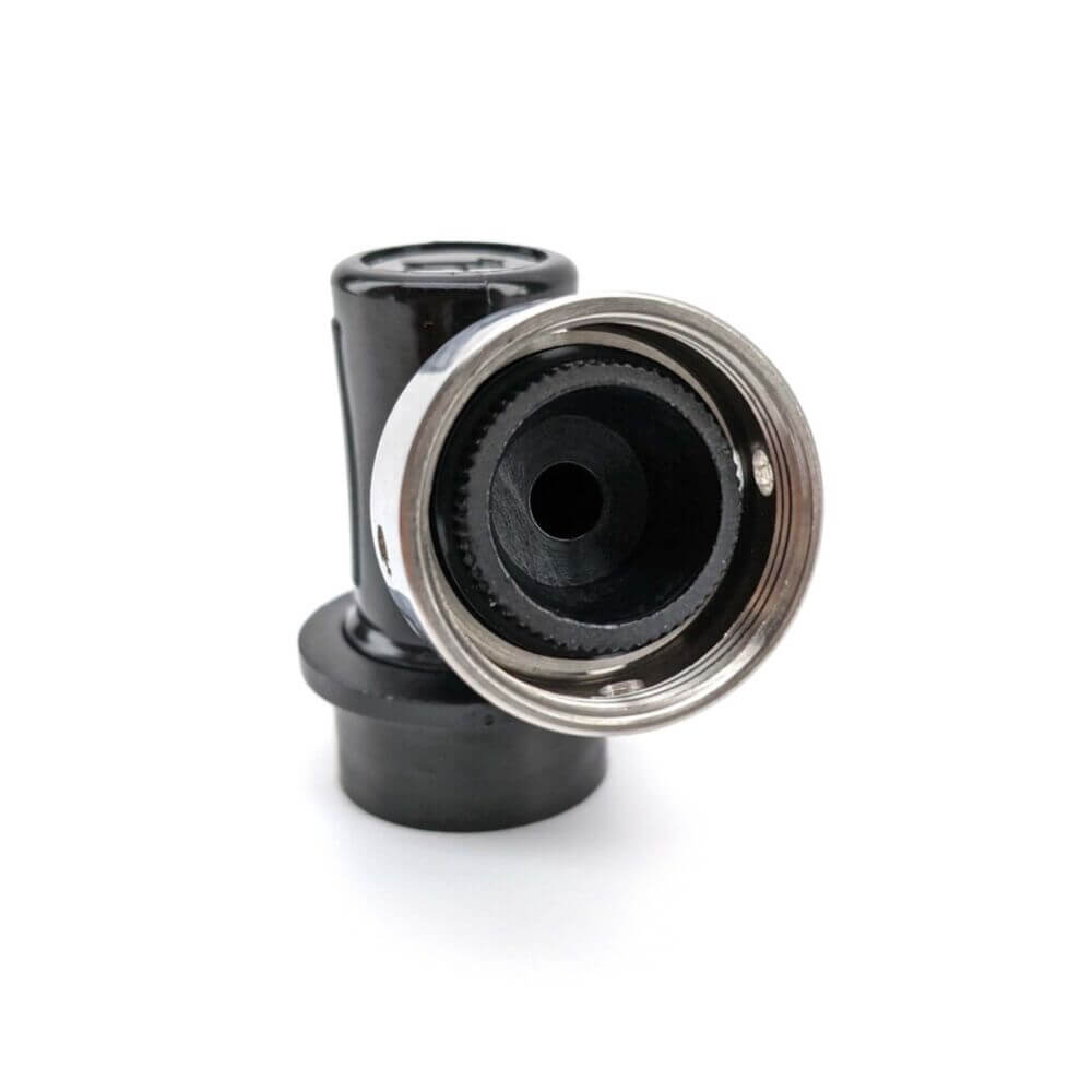 Ball Lock Disconnect (Black/Liquid) - with Integrated Tap Shank and Collar