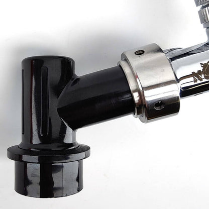 Ball Lock Disconnect (Black/Liquid) - with Integrated Tap Shank and Collar