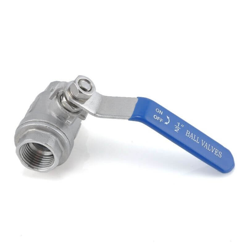 304 Full Bore Stainless Steel Ball Valve 1/2 BSP x 1/2 BSP