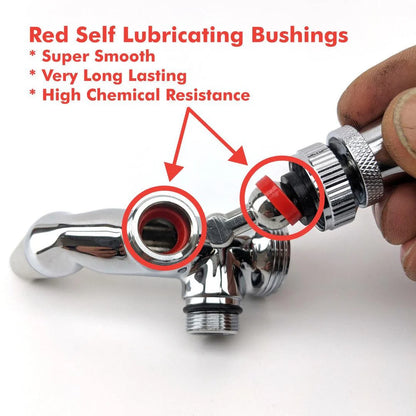 Stainless Steel Flow Control Beer Tap - Nukatap FC (Gen 2)