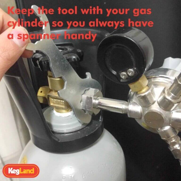 7 In 1 Faucet Tap Wrench/Spanner Tool - Duotight tube remover